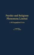 Psychic and Religious Phenomena Limited