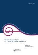 Optimal Control of Differential Equations