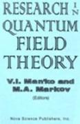 Research in Quantum Field Theory