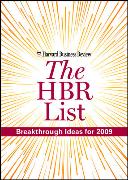 The HBR List: Breakthrough Ideas for 2009