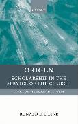 Origen: Scholarship in the Service of the Church