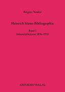 Heinrich Mann-Bibliographie Band 3