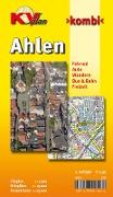Ahlen, KVplan, Radkarte/Wanderkarte/Stadtplan, 1:25.000 / 1:15.000 / 1:7.500
