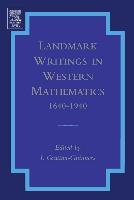 Landmark Writings in Western Mathematics 1640-1940