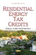 Residential Energy Tax Credits