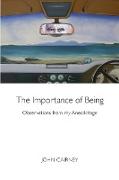 The Importance of Being