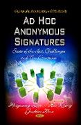 Ad Hoc Anonymous Signatures