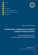 Europäisches Curriculum der Medizin gemäß den Bologna Kriterien