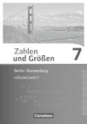 Zahlen und Größen, Berlin und Brandenburg, 7. Schuljahr, Lösungen zum Schülerbuch