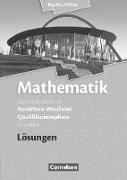 Bigalke/Köhler: Mathematik, Nordrhein-Westfalen - Ausgabe 2014, Qualifikationsphase Grundkurs, Lösungen zum Schülerbuch