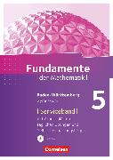 Fundamente der Mathematik, Baden-Württemberg, 5. Schuljahr, Serviceband, Mit editierbaren Dokumenten auf CD-ROM