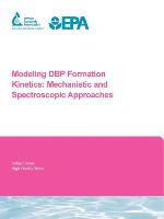 Modeling Dbp Formation Kinetics