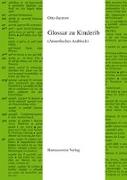 Glossar zu Kinderib (Anatolisches Arabisch)