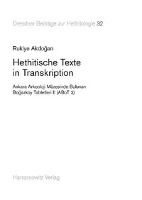 Hethitische Texte in Transkription