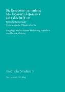 Die Responsensammlung Abu l-Qasim al-Qusairi´s über das Sufitum