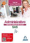 Administrativo, Servicio Andaluz de Salud. Test