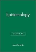 Epistemology, Volume 13