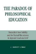 The Paradox of Philosophical Education