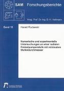 Numerische und experimentelle Untersuchungen an einer radialen Kreiselpumpenstufe mit minimalem Stufendurchmesser