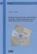 Ytterbium-dotierte Borate und Vanadate mit großer Verstärkungsbandbreite als aktive Materialien im Scheibenlaser