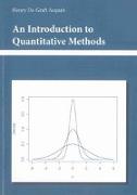 An Introduction to Quantitative Methods