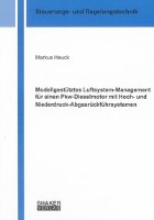 Modellgestütztes Luftsystem-Management für einen Pkw-Dieselmotor mit Hoch- und Niederdruck-Abgasrückführsystemen