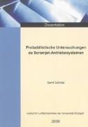 Probabilistische Untersuchungen zu Scramjet-Antriebssystemen