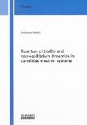 Quantum criticality and non-equilibrium dynamics in correlated electron systems