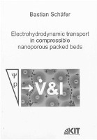 Electrohydrodynamic transport in compressible nanoporous packed beds