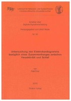 Untersuchung des Elektrokardiogramms bezüglich eines Zusammenhanges zwischen Herzaktivität und Schlaf