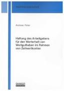 Haftung des Arbeitgebers für den Werterhalt von Wertguthaben im Rahmen von Zeitwertkonten