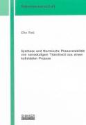 Synthese und thermische Phasenstabilität von nanoskaligem Titandioxid aus einem kolloidalen Prozess