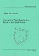 International Face-Negotiations - Germany and South Korea