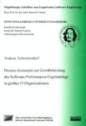 Prozess-Konzepte zur Gewährleistung des Software-Performance-Engineerings in grossen IT-Organisationen