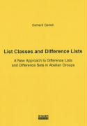 List Classes and Difference Lists