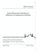 Entwicklung eines Modelles zur Diffusion von Aluminium in Silicium