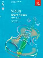 Violin Exam Pieces 2012-2015, ABRSM Grade 4, Score, Part & CD