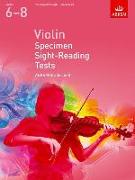 Violin Specimen Sight-Reading Tests, ABRSM Grades 6-8