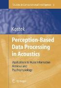 Perception-Based Data Processing in Acoustics