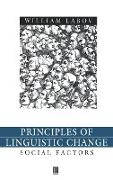 Principles of Linguistic Change V2
