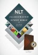 NLT Illustrated Study Bible Tutone Brown/Tan, Indexed