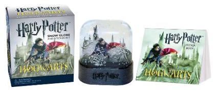 Harry Potter Hogwarts Castle Snow Globe and Sticker Kit