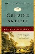 The Genuine Article: A Historian Looks at Early America