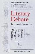 Literary Debate: Texts and Contexts: Postwar French Thought