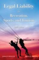 Legal Liability in Recreation, Sports, & Tourism
