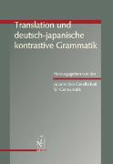 Translation und deutsch-japanische kontrastive Grammatik