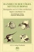 Handbuch der Vögel Mitteleuropas