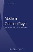Modern German Plays