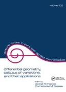 Differential Geometry, Calculus of Variations, and Their Applications