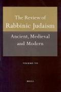 Review of Rabbinic Judaism, Volume 7 (2004)